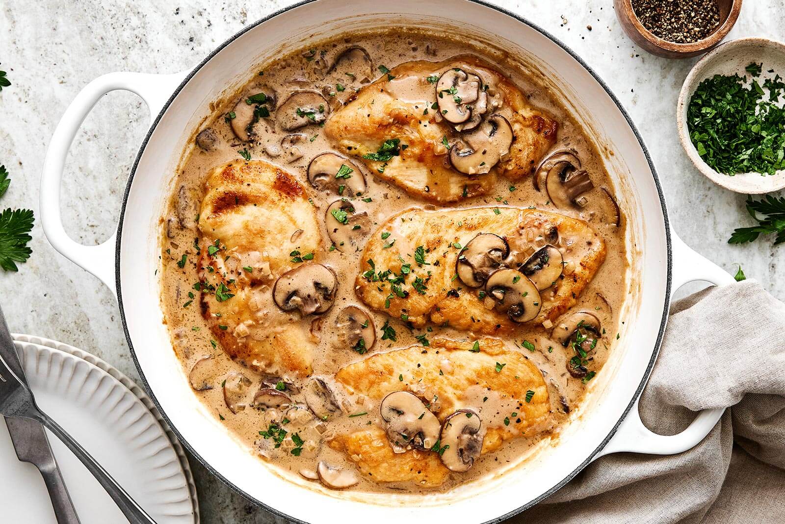 Best Chicken Marsala (So Easy!)