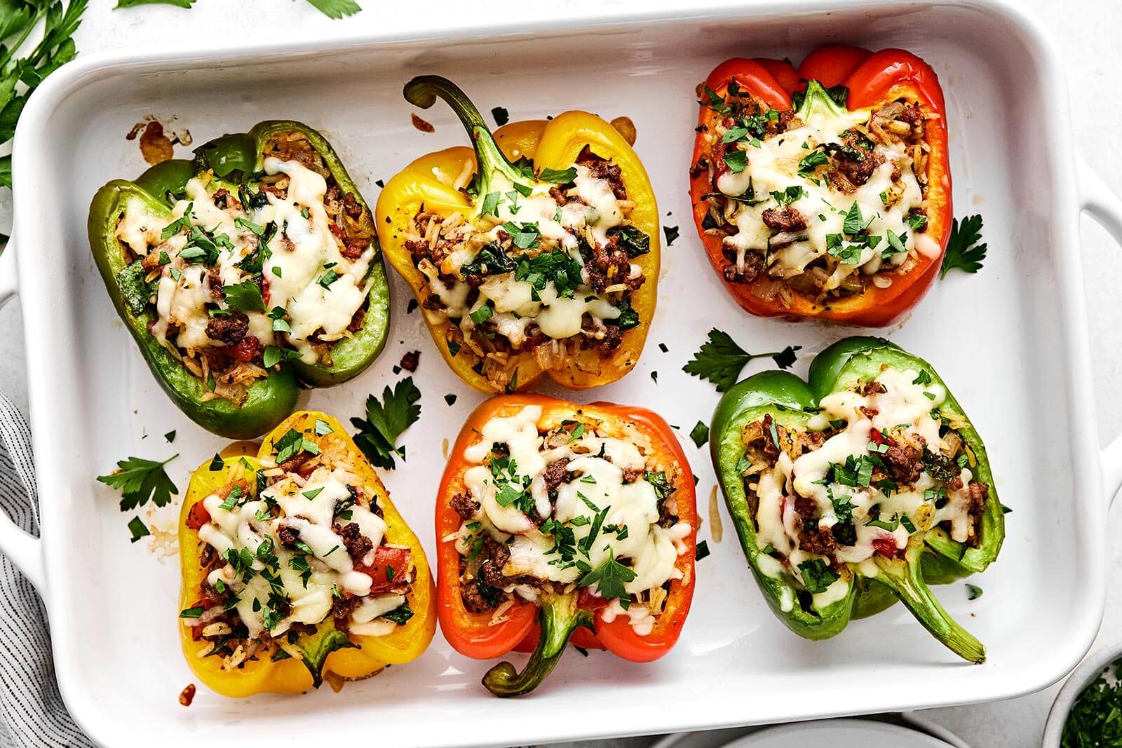 Best Stuffed Peppers - Downshiftology