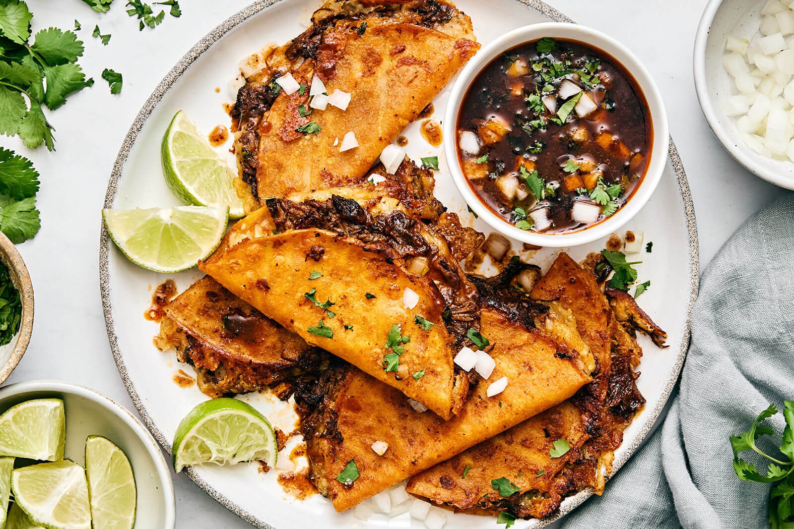 Birria Tacos - Downshiftology