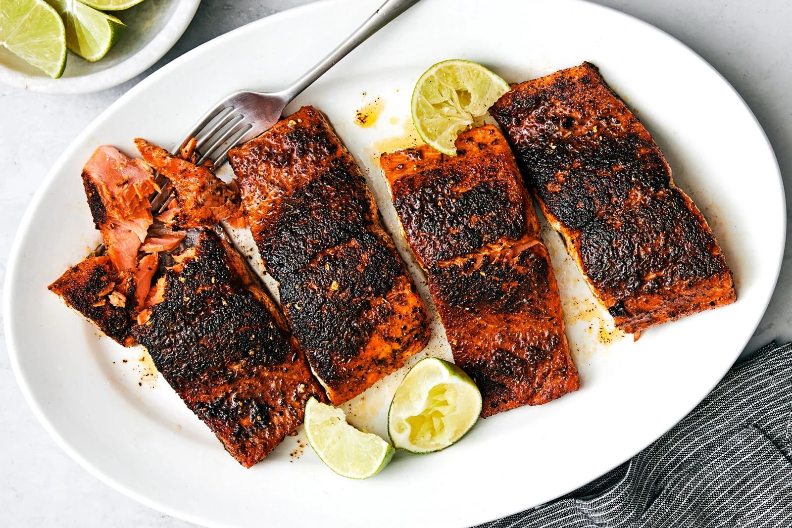 Blackened Salmon - Downshiftology