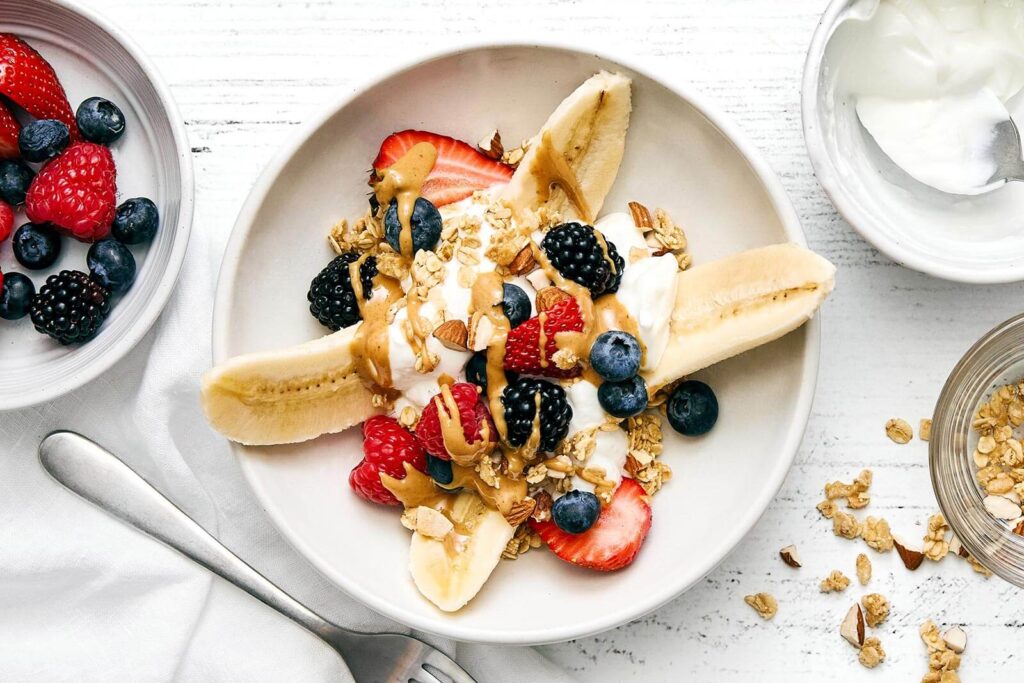 Breakfast Banana Split - Downshiftology