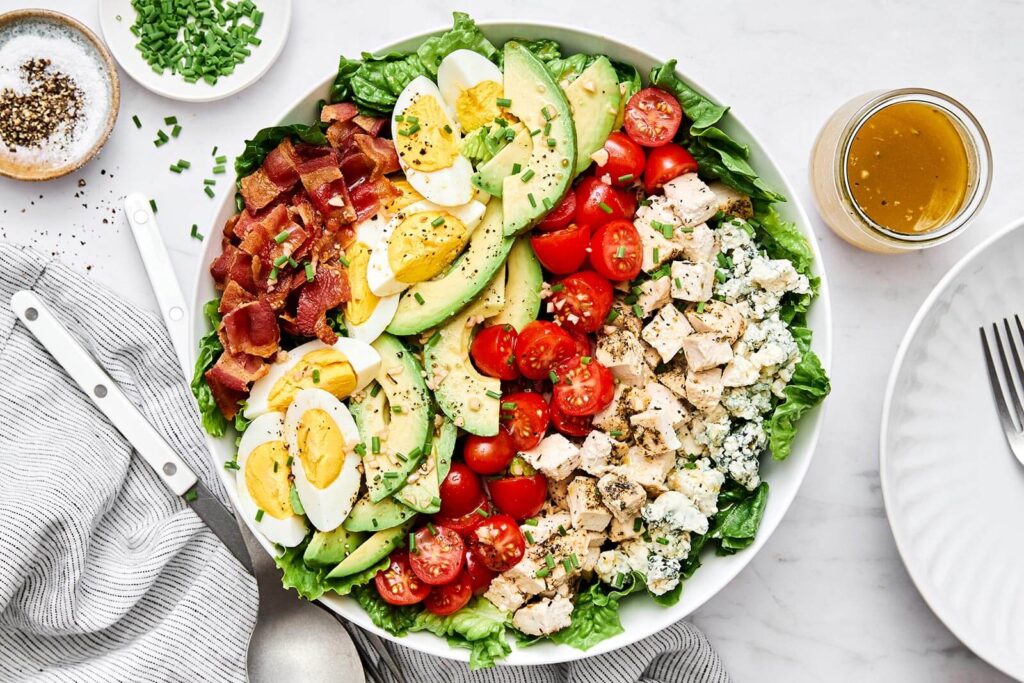 Cobb Salad Recipe | Downshiftology