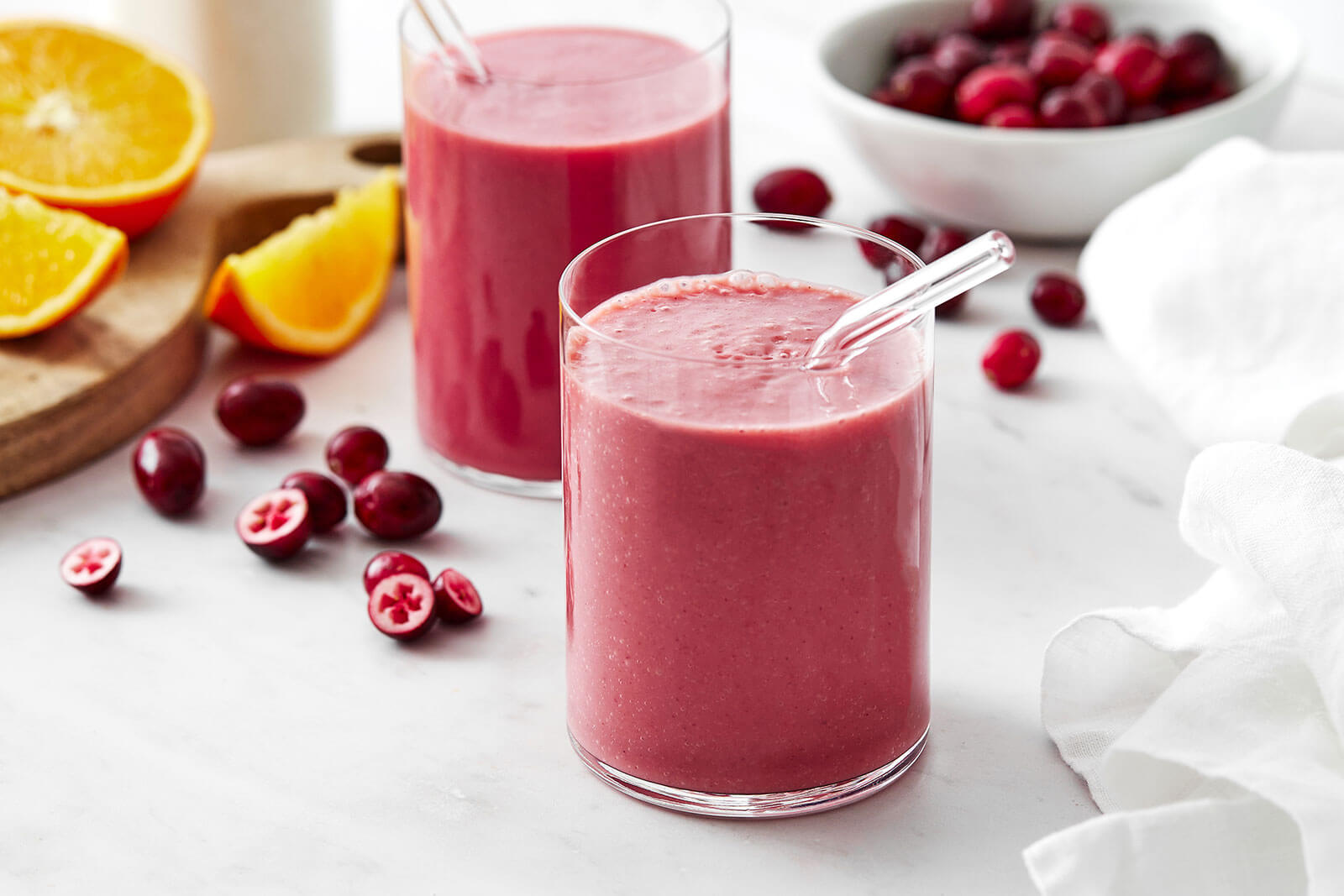 Cranberry Smoothie - Downshiftology