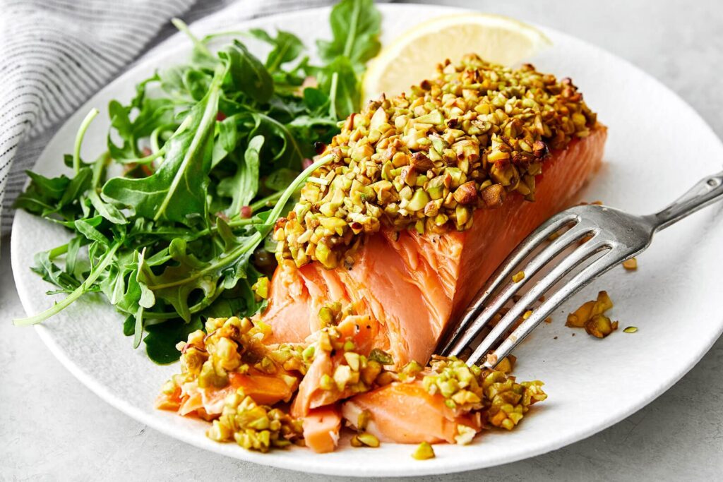 Pistachio Crusted Salmon - Downshiftology