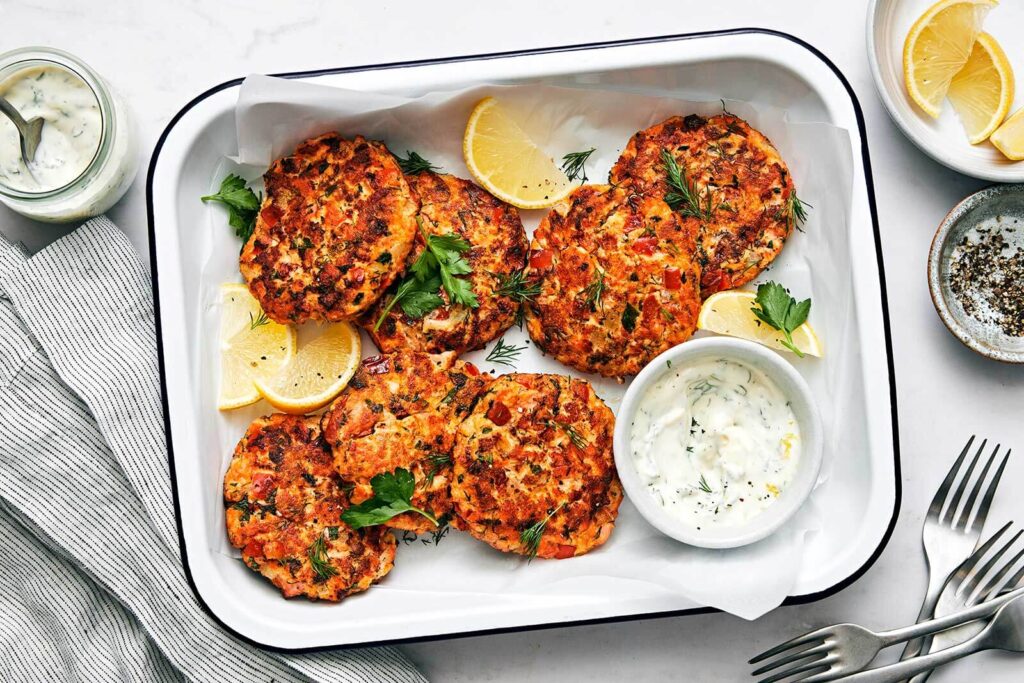 Salmon Patties (Salmon Cakes) - Downshiftology