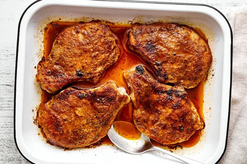 Super Easy Baked Pork Chops