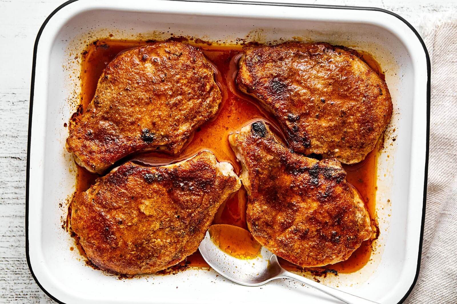 Super Easy Baked Pork Chops