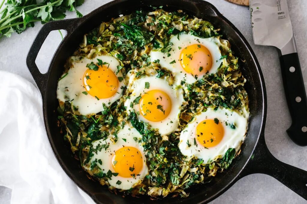The BEST Green Shakshuka | Downshiftology
