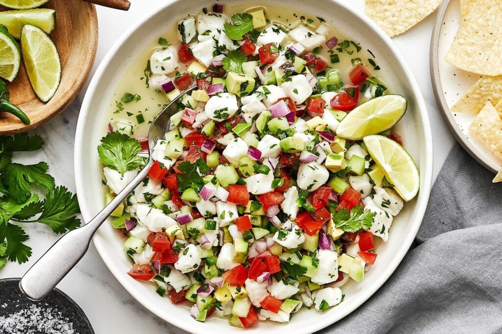 The Best Ceviche Recipe - Downshiftology