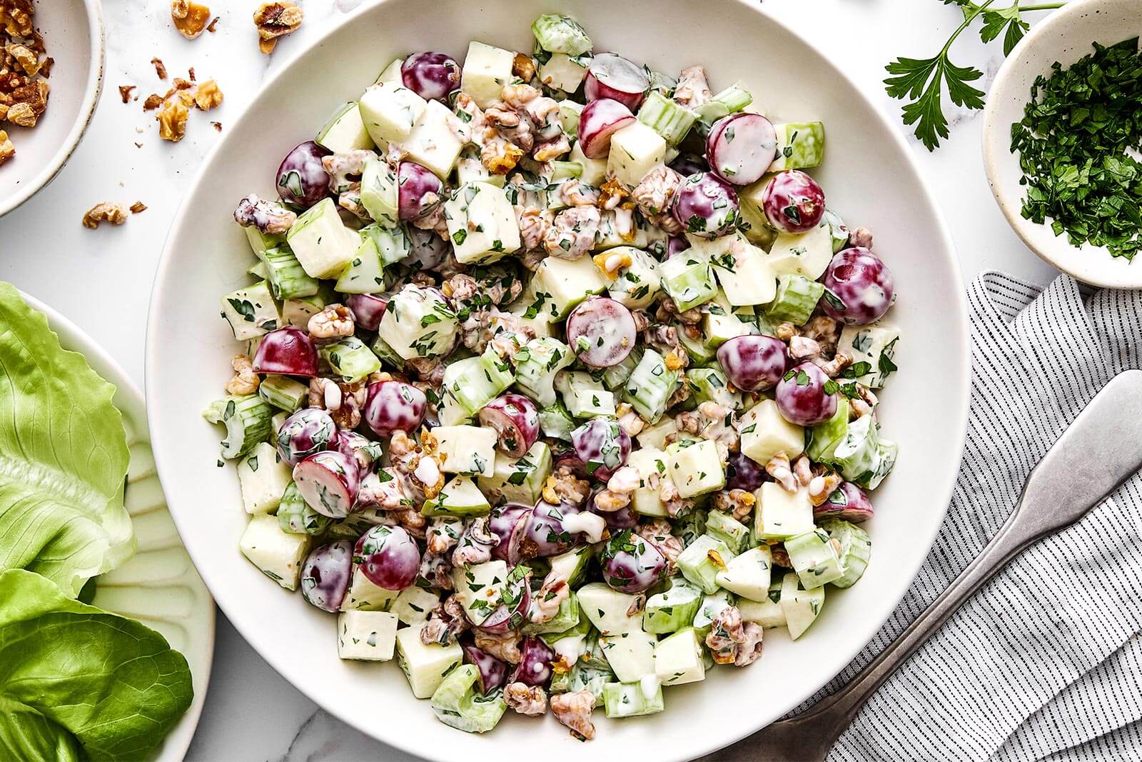 Waldorf Salad - Downshiftology