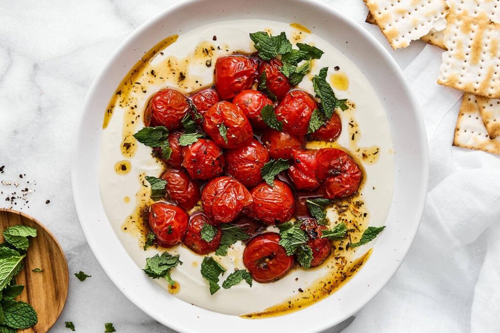 Whipped Feta Dip with Roasted Tomatoes
