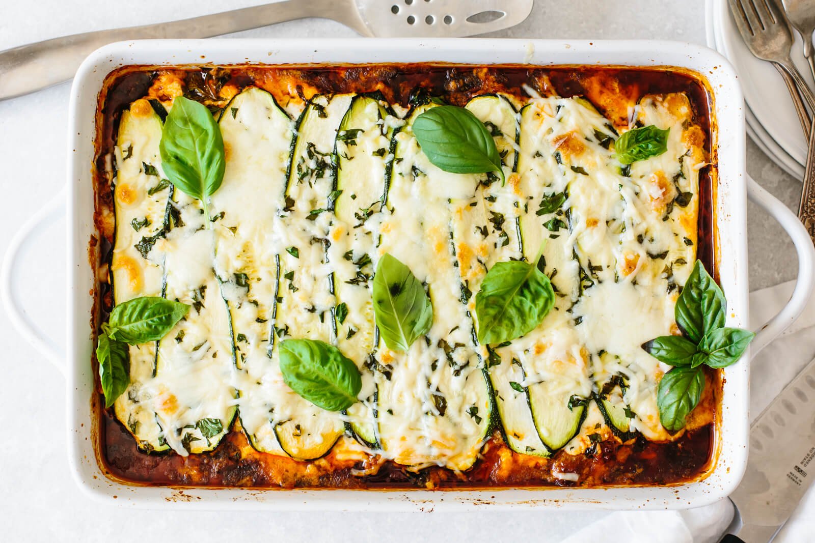 Zucchini Lasagna Recipe (Not Watery)