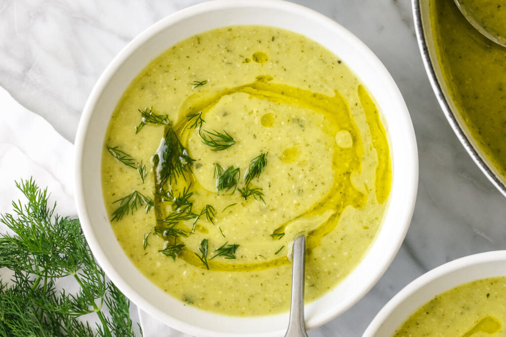 Zucchini Soup - Downshiftology