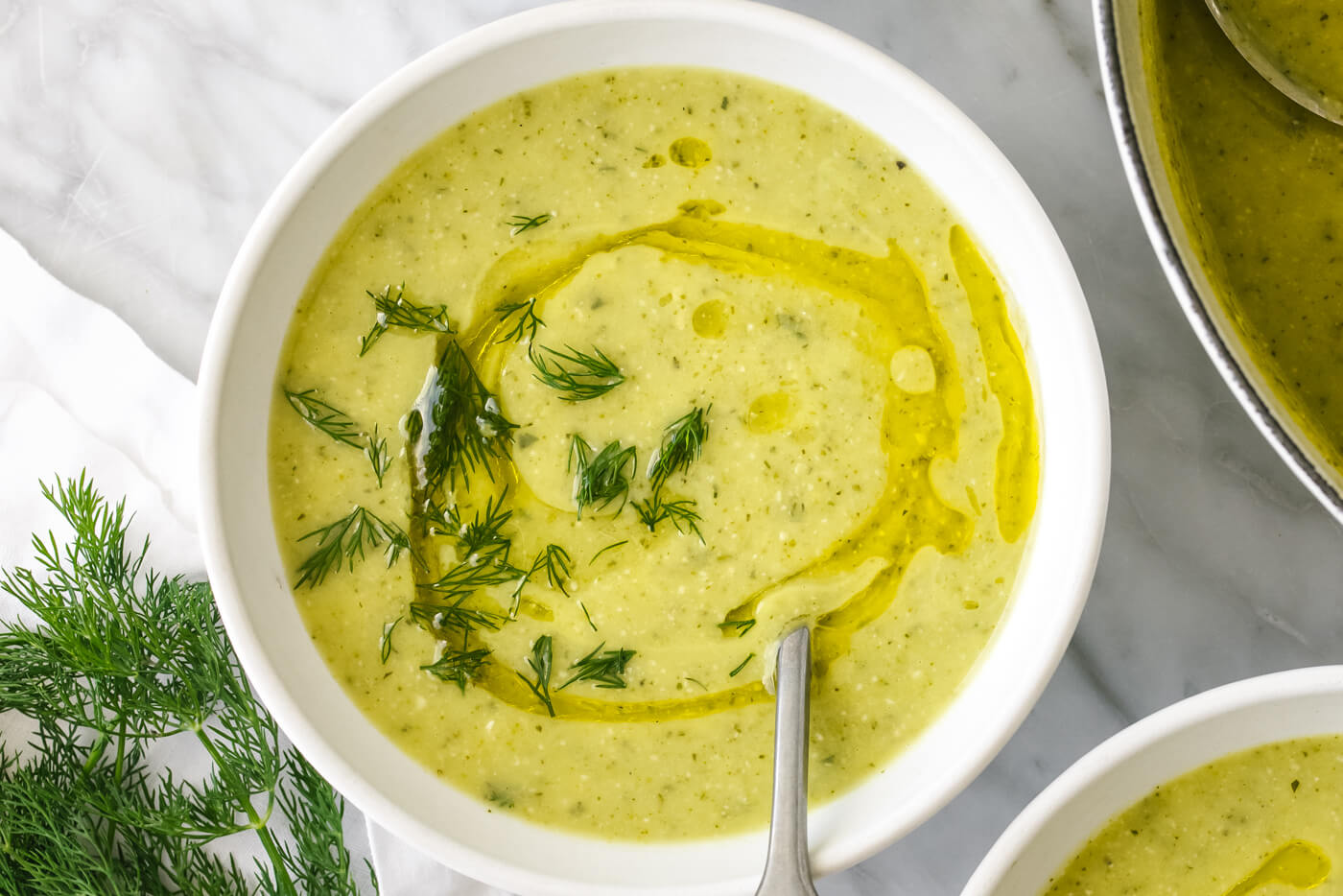 Zucchini Soup - Downshiftology