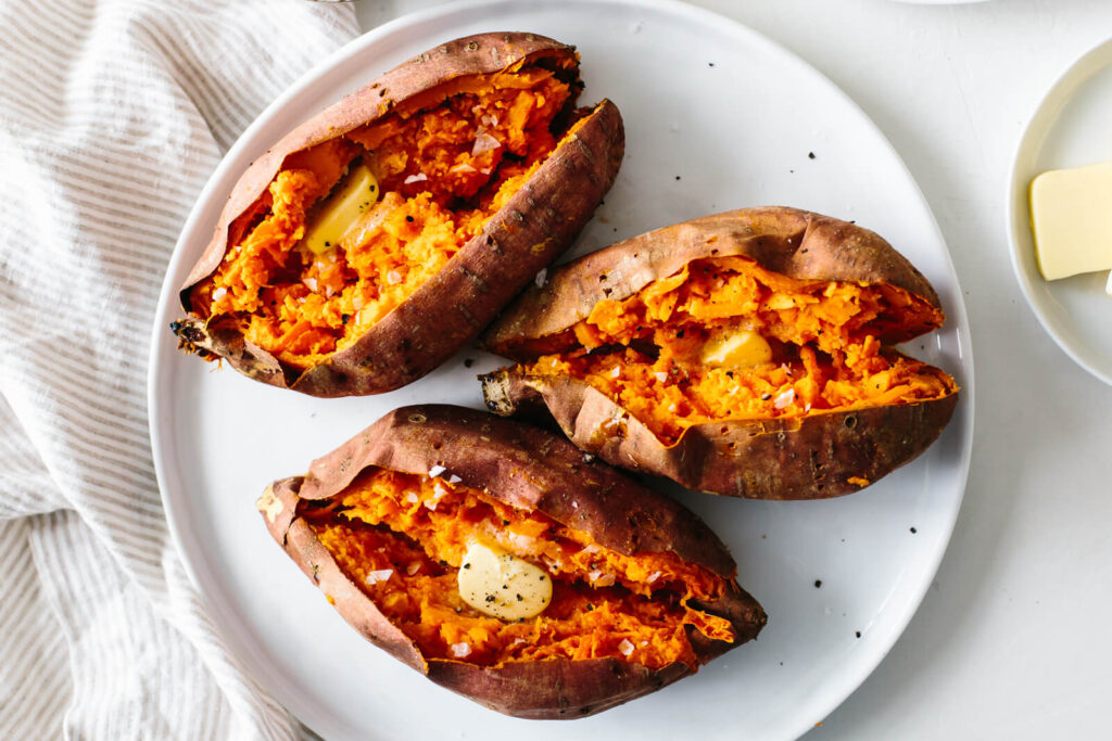 Baked Sweet Potato - Downshiftology