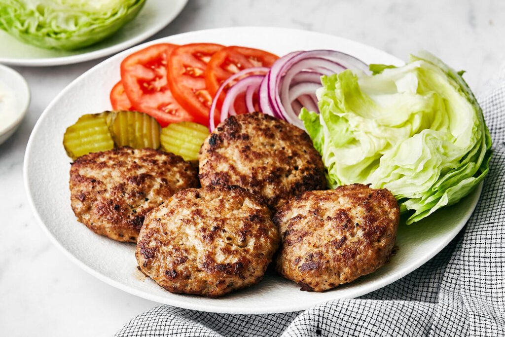 Turkey Burgers - Downshiftology